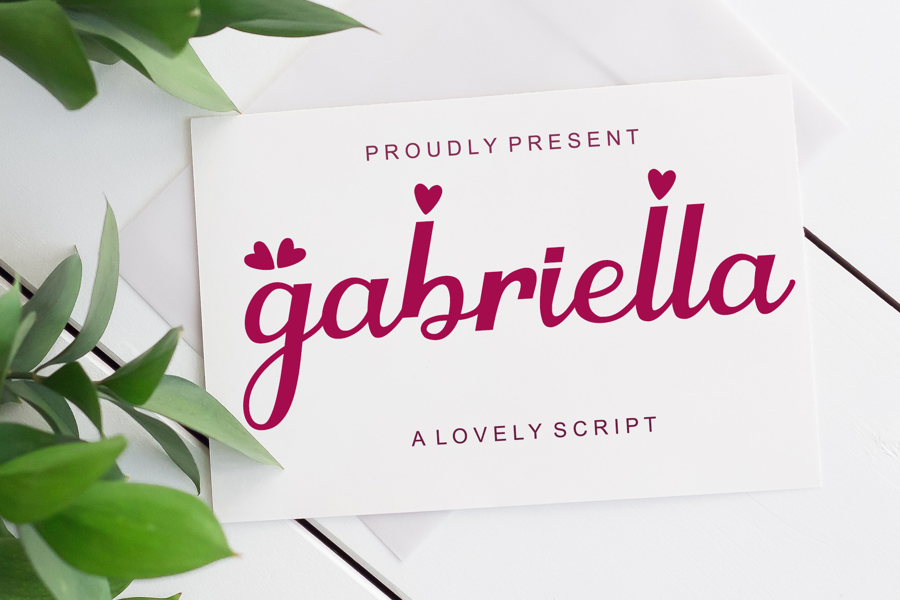 gabriella - Personal Use